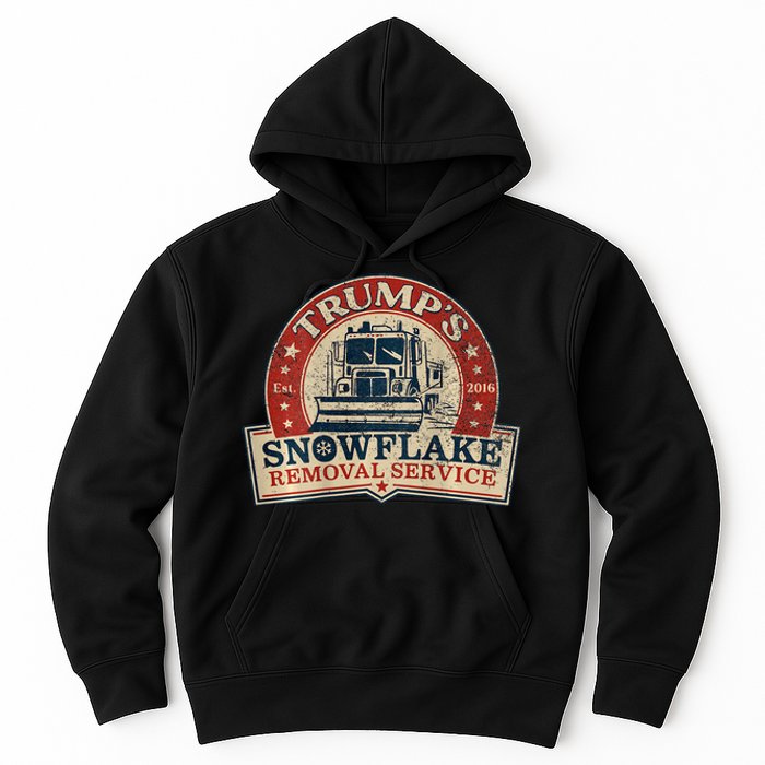 TrumpS Snowflake Removal Service Trump 2024 Hoodie