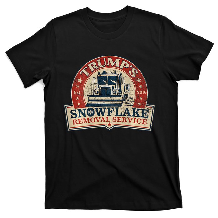 TrumpS Snowflake Removal Service Trump 2024 T-Shirt