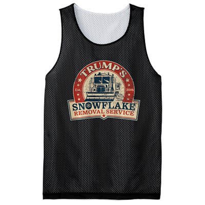 TrumpS Snowflake Removal Service Trump 2024 Mesh Reversible Basketball Jersey Tank