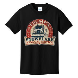 TrumpS Snowflake Removal Service Trump 2024 Kids T-Shirt