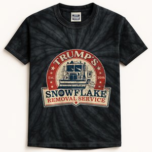 TrumpS Snowflake Removal Service Trump 2024 Kids Tie-Dye T-Shirt