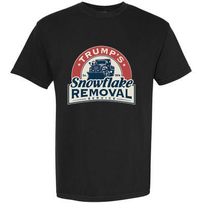 TrumpS Snowflake Removal Service Funny Trump 2024 Garment-Dyed Heavyweight T-Shirt