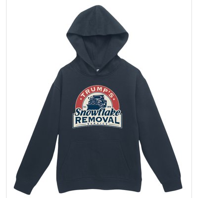 TrumpS Snowflake Removal Service Funny Trump 2024 Urban Pullover Hoodie