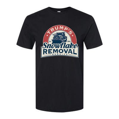 TrumpS Snowflake Removal Service Funny Trump 2024 Softstyle CVC T-Shirt