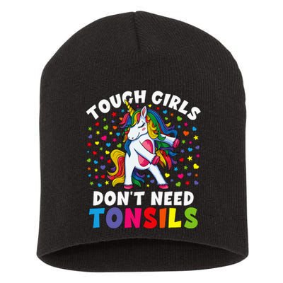 Tonsil Surgery Recovery Gift Unicorn Tonsil Removal Short Acrylic Beanie