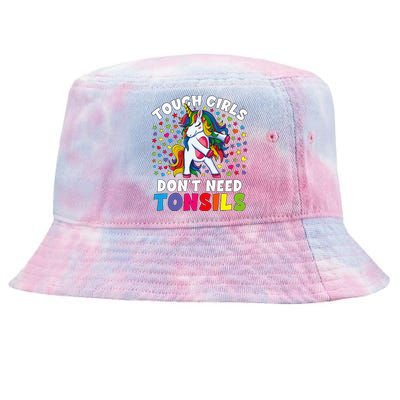 Tonsil Surgery Recovery Gift Unicorn Tonsil Removal Tie-Dyed Bucket Hat