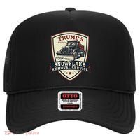 Trump Snowflake Removal Service Certification Program Funny High Crown Mesh Back Trucker Hat