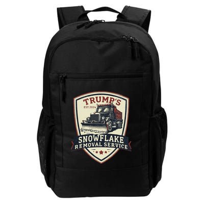 Trump Snowflake Removal Service Certification Program Funny Daily Commute Backpack