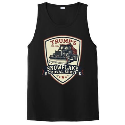 Trump Snowflake Removal Service Certification Program Funny PosiCharge Competitor Tank