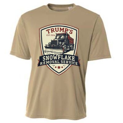 Trump Snowflake Removal Service Certification Program Funny Cooling Performance Crew T-Shirt