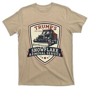 Trump Snowflake Removal Service Certification Program Funny T-Shirt