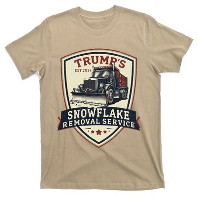 Trump Snowflake Removal Service Certification Program Funny T-Shirt