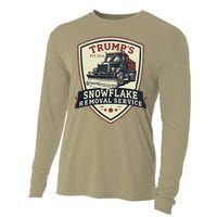 Trump Snowflake Removal Service Certification Program Funny Cooling Performance Long Sleeve Crew