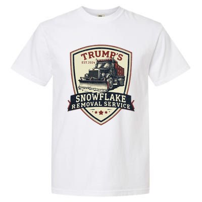 Trump Snowflake Removal Service Certification Program Funny Garment-Dyed Heavyweight T-Shirt