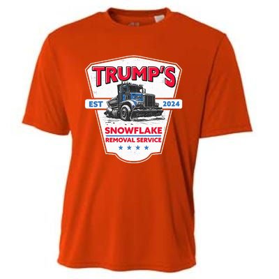 TrumpS Snowflake Removal Service Cooling Performance Crew T-Shirt