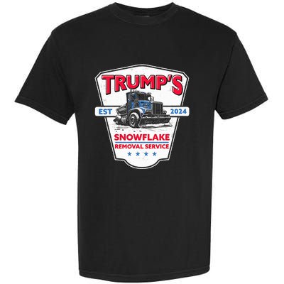 TrumpS Snowflake Removal Service Garment-Dyed Heavyweight T-Shirt