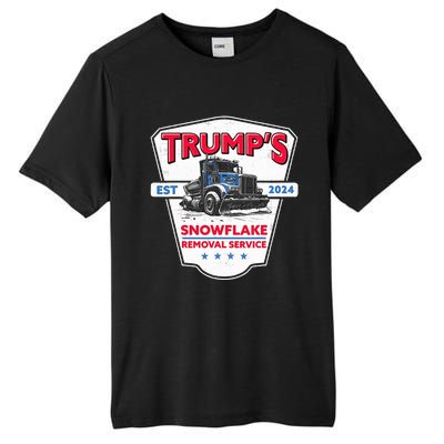 TrumpS Snowflake Removal Service Tall Fusion ChromaSoft Performance T-Shirt