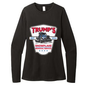 TrumpS Snowflake Removal Service Womens CVC Long Sleeve Shirt