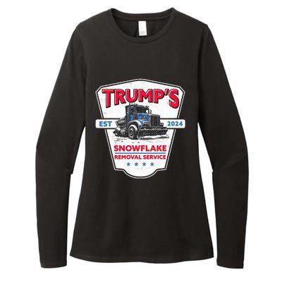 TrumpS Snowflake Removal Service Womens CVC Long Sleeve Shirt