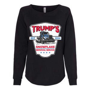 TrumpS Snowflake Removal Service Womens California Wash Sweatshirt