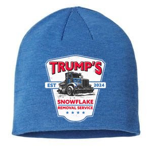 TrumpS Snowflake Removal Service Sustainable Beanie