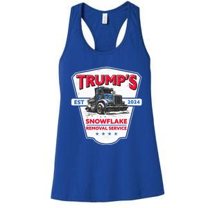 TrumpS Snowflake Removal Service Women's Racerback Tank