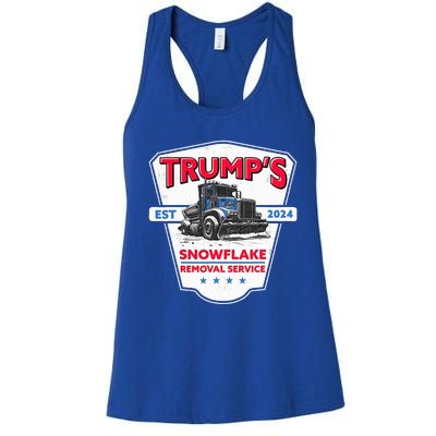 TrumpS Snowflake Removal Service Women's Racerback Tank