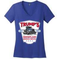 TrumpS Snowflake Removal Service Women's V-Neck T-Shirt