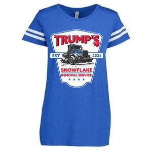 TrumpS Snowflake Removal Service Enza Ladies Jersey Football T-Shirt