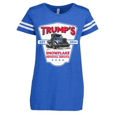 TrumpS Snowflake Removal Service Enza Ladies Jersey Football T-Shirt