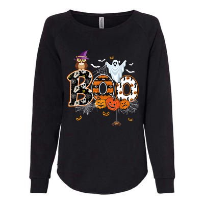 Teacher Squad Retro Halloween Boo 2 Funny Gift Womens California Wash Sweatshirt