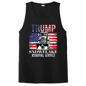 Trump Snowflake Removal Service Funny Donald Trump 2024 PosiCharge Competitor Tank