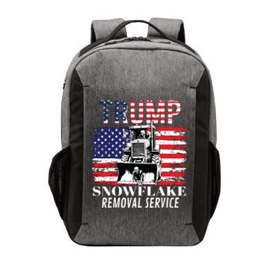 Trump Snowflake Removal Service Funny Donald Trump 2024 Vector Backpack