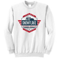 TrumpS Snowflake Removal Service Funny Donald Trump 2024 Sweatshirt