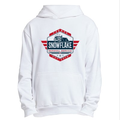 TrumpS Snowflake Removal Service Funny Donald Trump 2024 Urban Pullover Hoodie