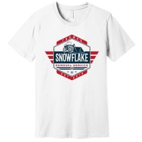 TrumpS Snowflake Removal Service Funny Donald Trump 2024 Premium T-Shirt