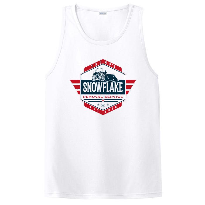 TrumpS Snowflake Removal Service Funny Donald Trump 2024 PosiCharge Competitor Tank