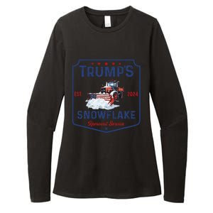 TrumpS Snowflake Removal Service Funny Trump Christmas 2024 Womens CVC Long Sleeve Shirt