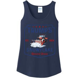 TrumpS Snowflake Removal Service Funny Trump Christmas 2024 Ladies Essential Tank