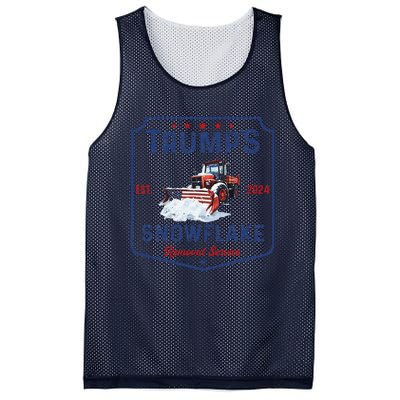 TrumpS Snowflake Removal Service Funny Trump Christmas 2024 Mesh Reversible Basketball Jersey Tank