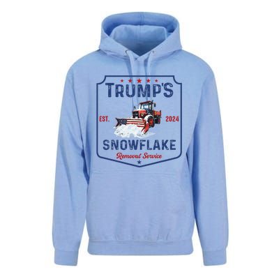 TrumpS Snowflake Removal Service Funny Trump Christmas 2024 Unisex Surf Hoodie