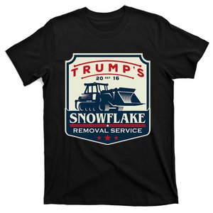 TrumpS Snowflake Rmoval Service Funny Donald Trump 2024 T-Shirt