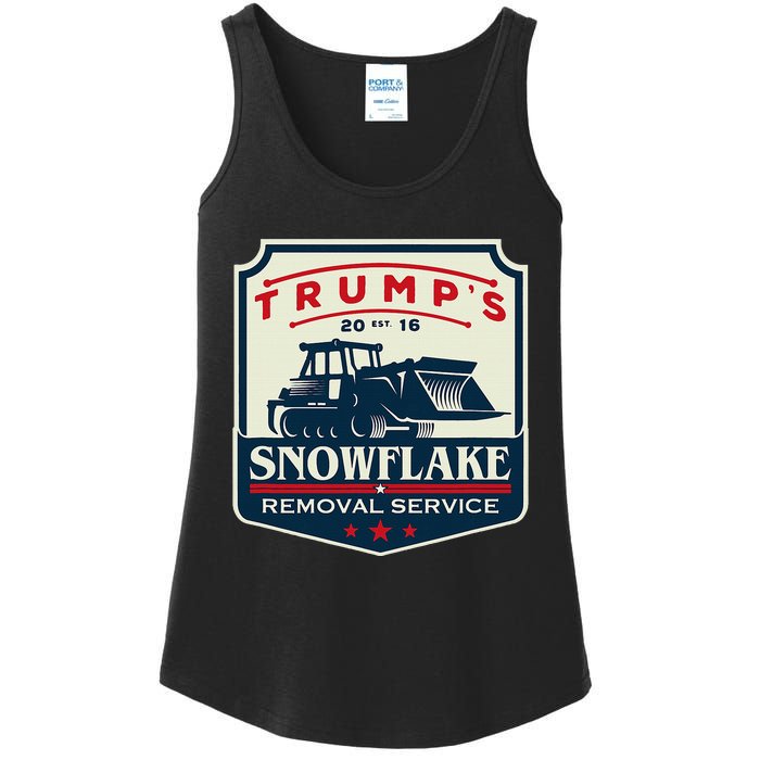 TrumpS Snowflake Rmoval Service Funny Donald Trump 2024 Ladies Essential Tank