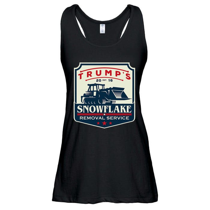 TrumpS Snowflake Rmoval Service Funny Donald Trump 2024 Ladies Essential Flowy Tank