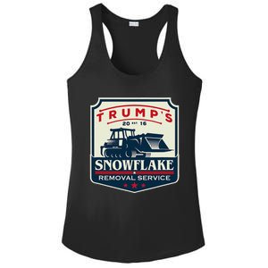 TrumpS Snowflake Rmoval Service Funny Donald Trump 2024 Ladies PosiCharge Competitor Racerback Tank