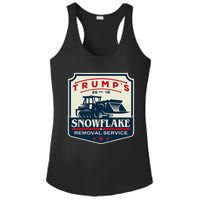 TrumpS Snowflake Rmoval Service Funny Donald Trump 2024 Ladies PosiCharge Competitor Racerback Tank