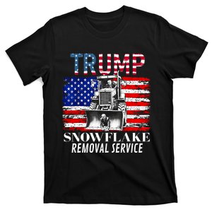 TrumpS Snowflake Removal Service Funny Donald Trump 2024 T-Shirt