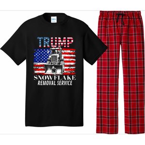 TrumpS Snowflake Removal Service Funny Donald Trump 2024 Pajama Set