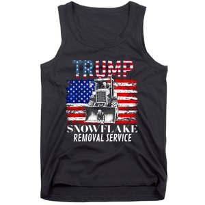 TrumpS Snowflake Removal Service Funny Donald Trump 2024 Tank Top