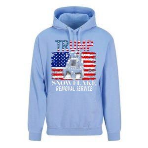 TrumpS Snowflake Removal Service Funny Donald Trump 2024 Unisex Surf Hoodie